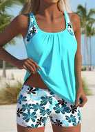 Arabelle Tankini-Set mit Blumendruck – Lebendige, schmeichelhafte Badebekleidung für Sommertage