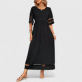 Women's Sophisticated Midi Dress for Effortless Style