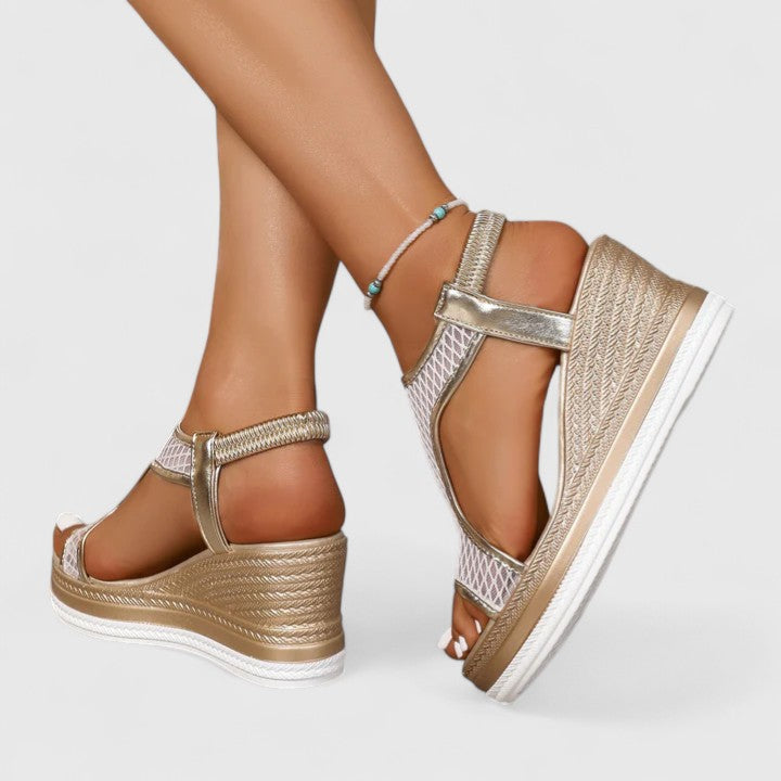Ainsley Wedge Lift Sandals - Elevate Your Step in Style | Cow Clothing