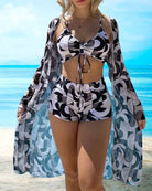 Muse® | 3-teiliges bedrucktes Bikini-Set