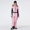 Women's One-Piece Ski Suit for Winter Sports – Cozy, Durable Outerwear