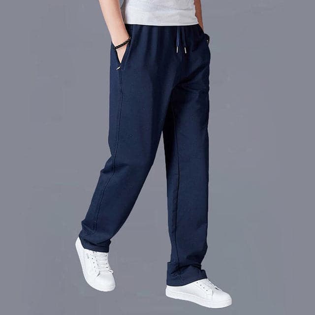 Men’s Jogger Pants – Elastic Waist with Drawstring – Casual Fit