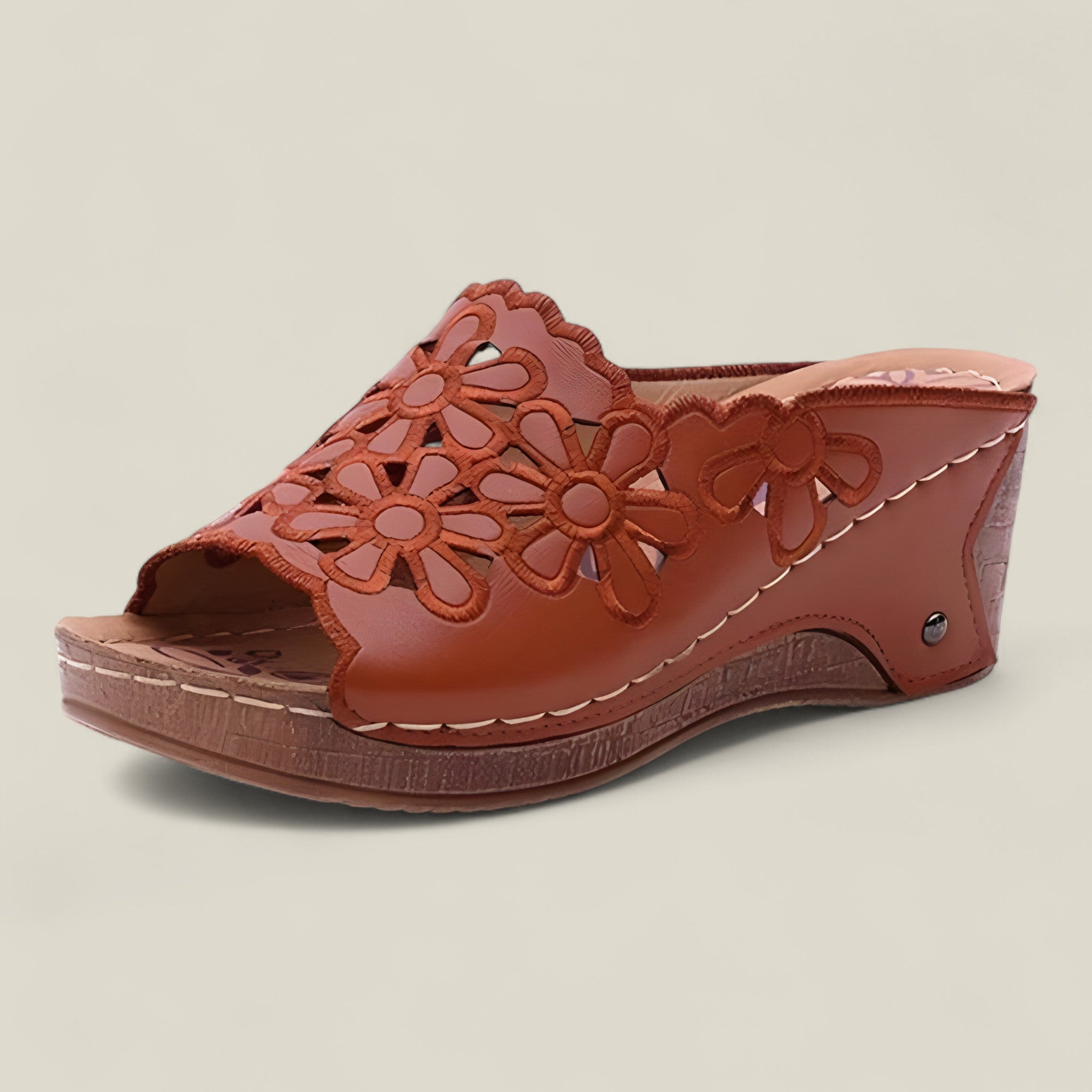 Demia | Sandales fleuries – Élégantes et confortables