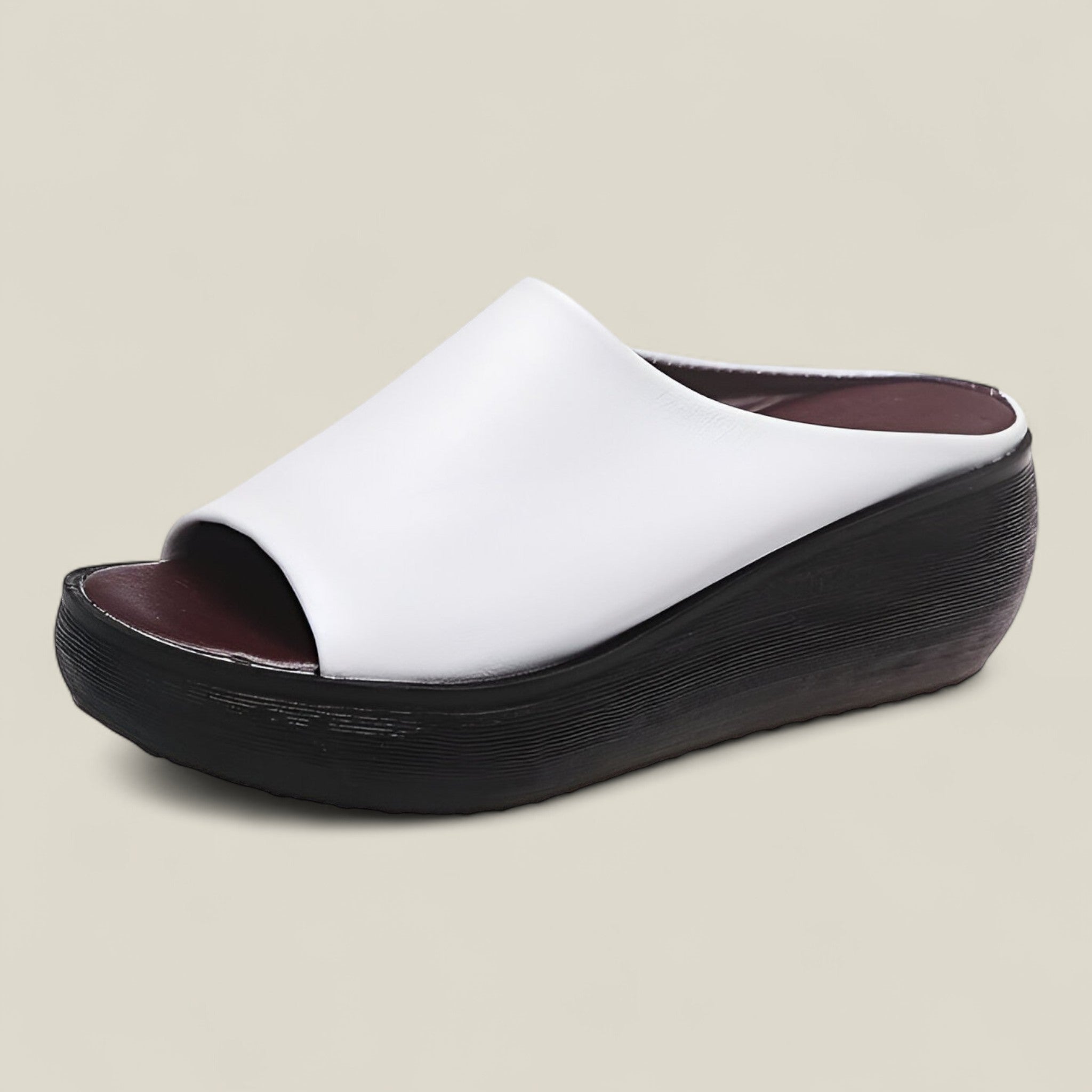Lize | Slides à semelles compensées - Chic et confortable