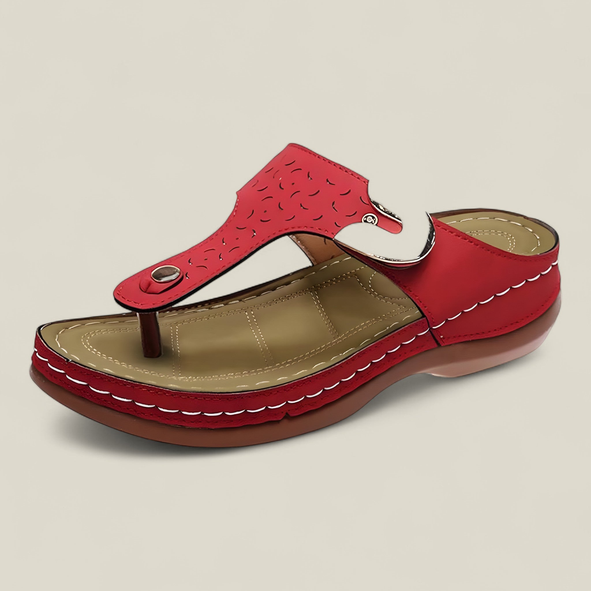 Aisa | Sandales plates – Élégantes et confortables