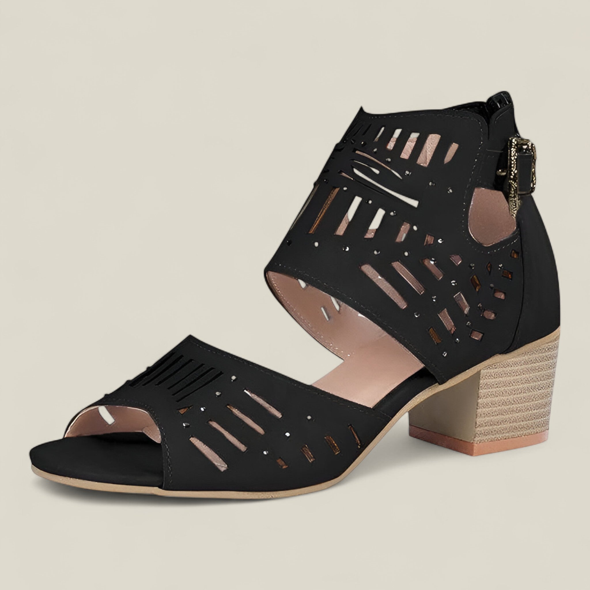 Sloane | Sandales en Veloursa - Apparence Élégante et Confortable
