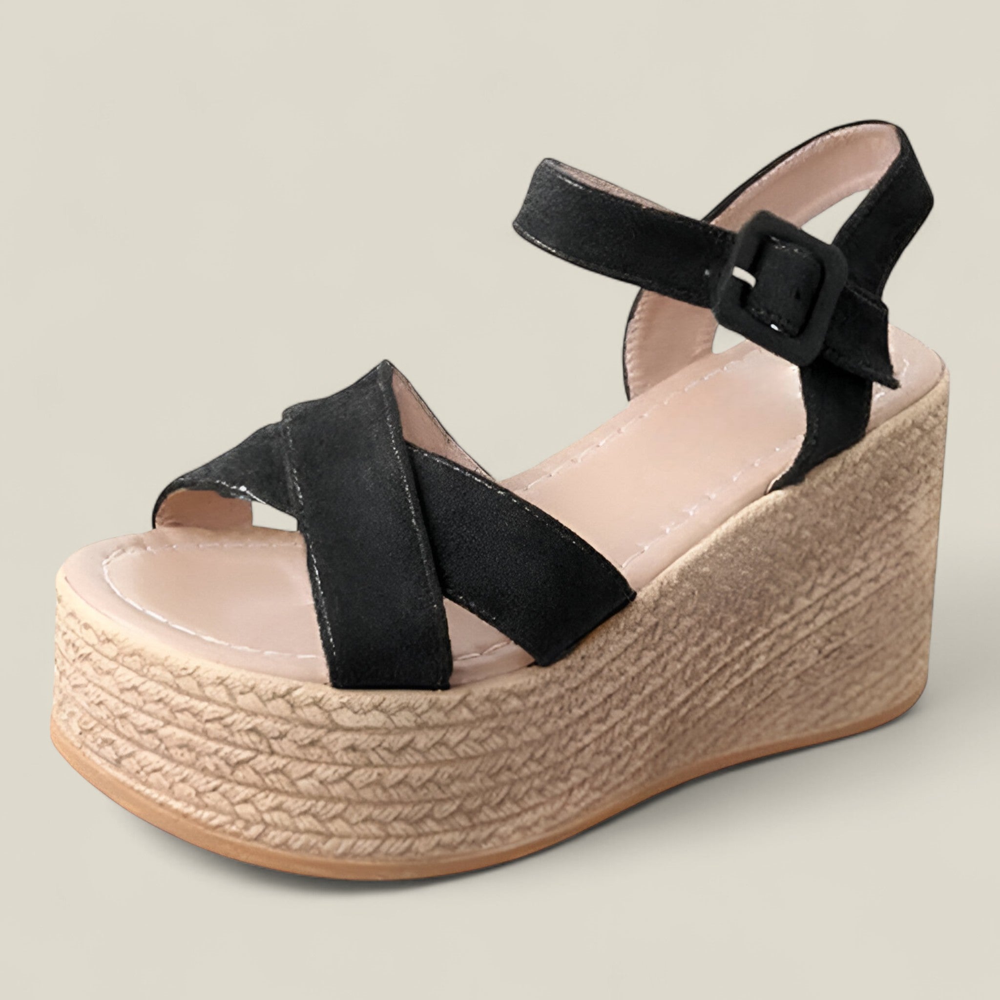 Iris | Sandales compensées – Chic et confortables