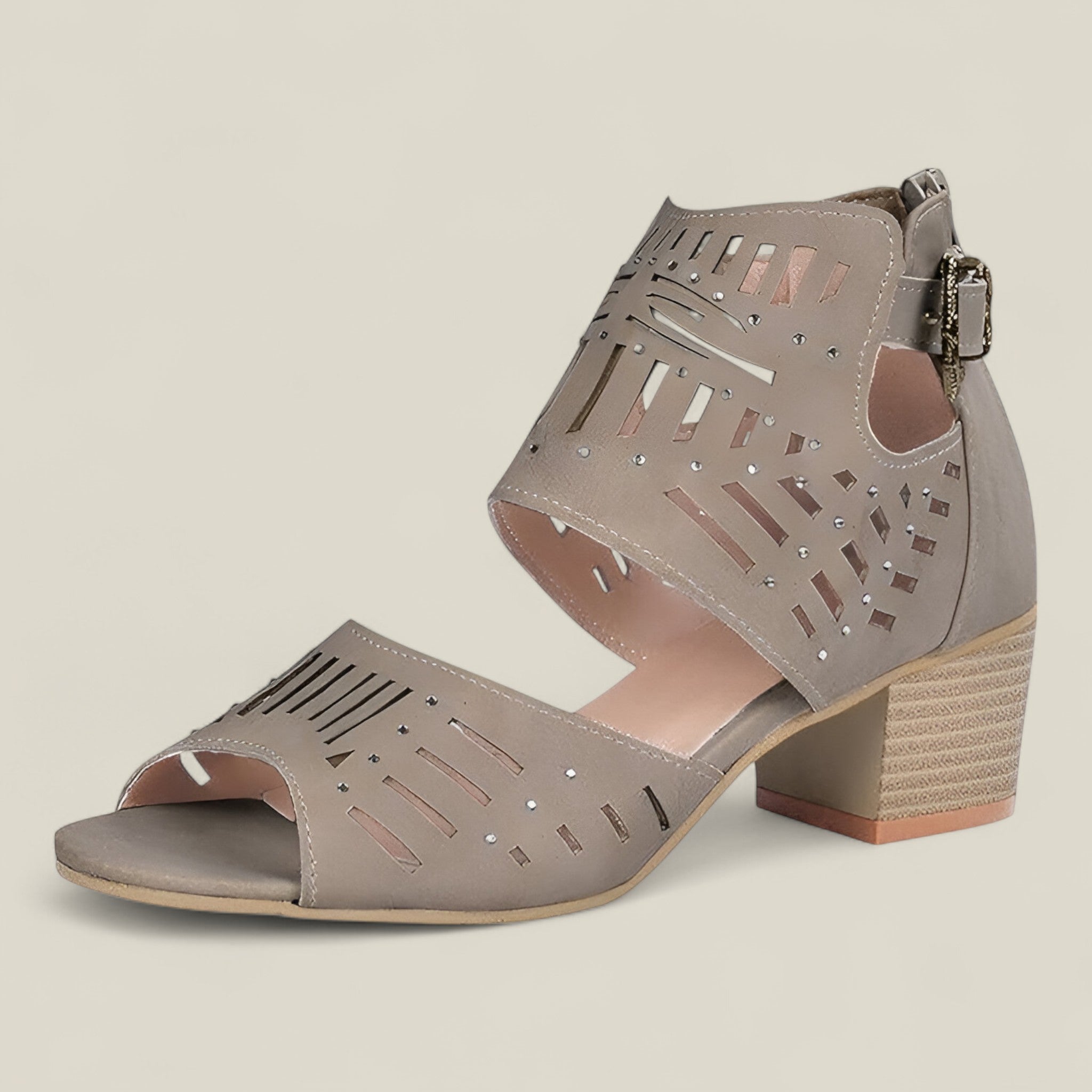 Sloane | Sandales en Veloursa - Apparence Élégante et Confortable
