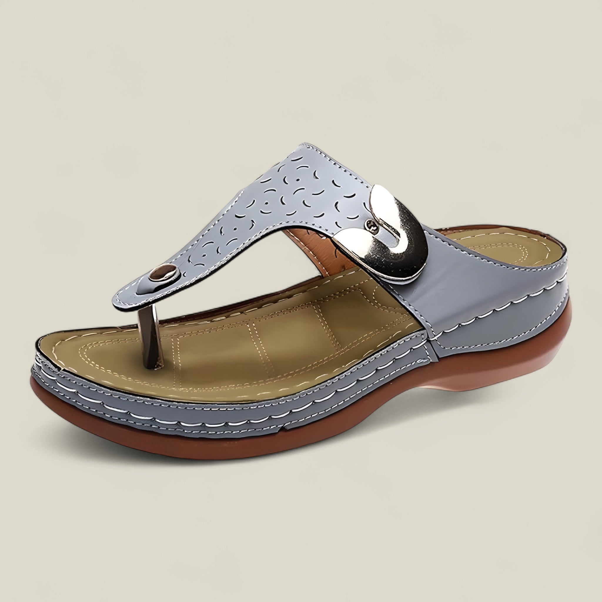 Aisa | Sandales plates – Élégantes et confortables