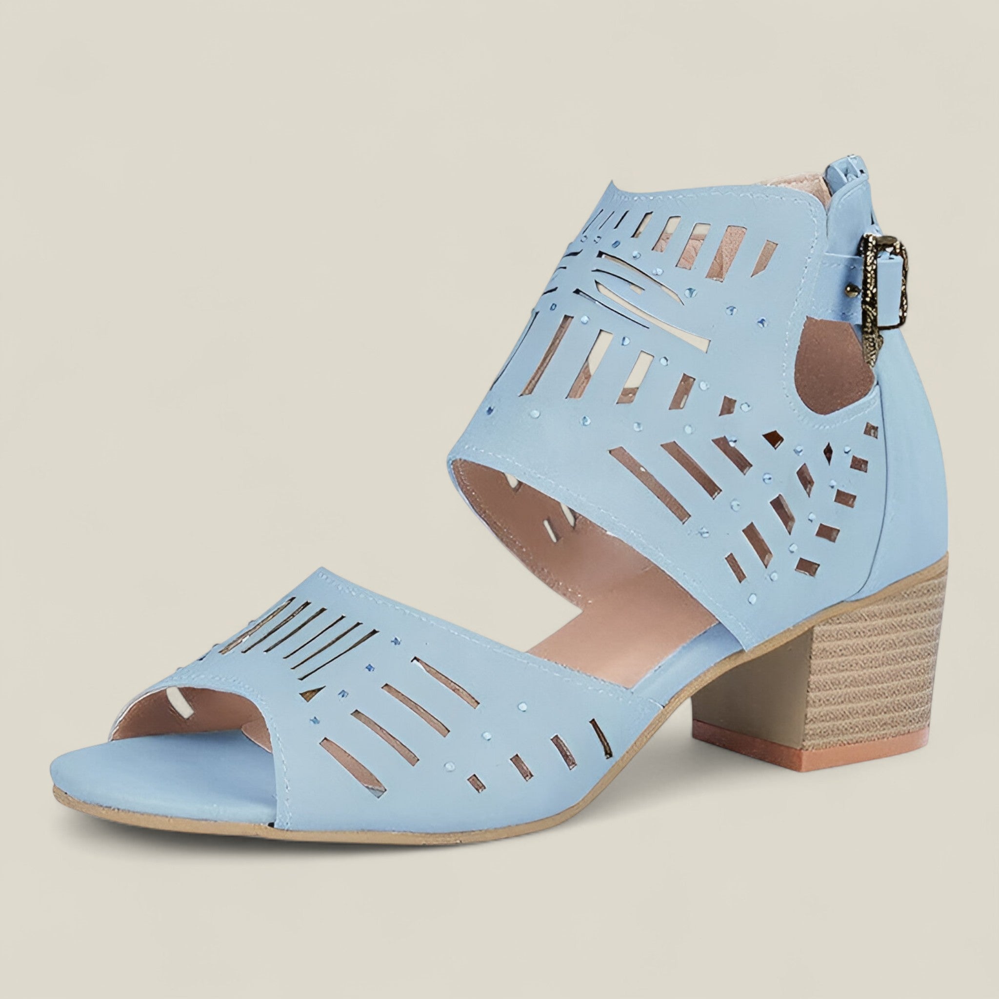 Sloane | Sandales en Veloursa - Apparence Élégante et Confortable