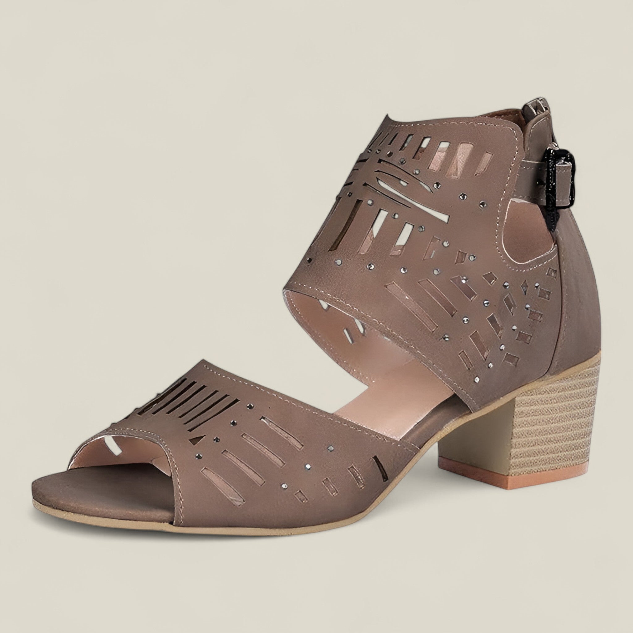 Sloane | Sandales en Veloursa - Apparence Élégante et Confortable