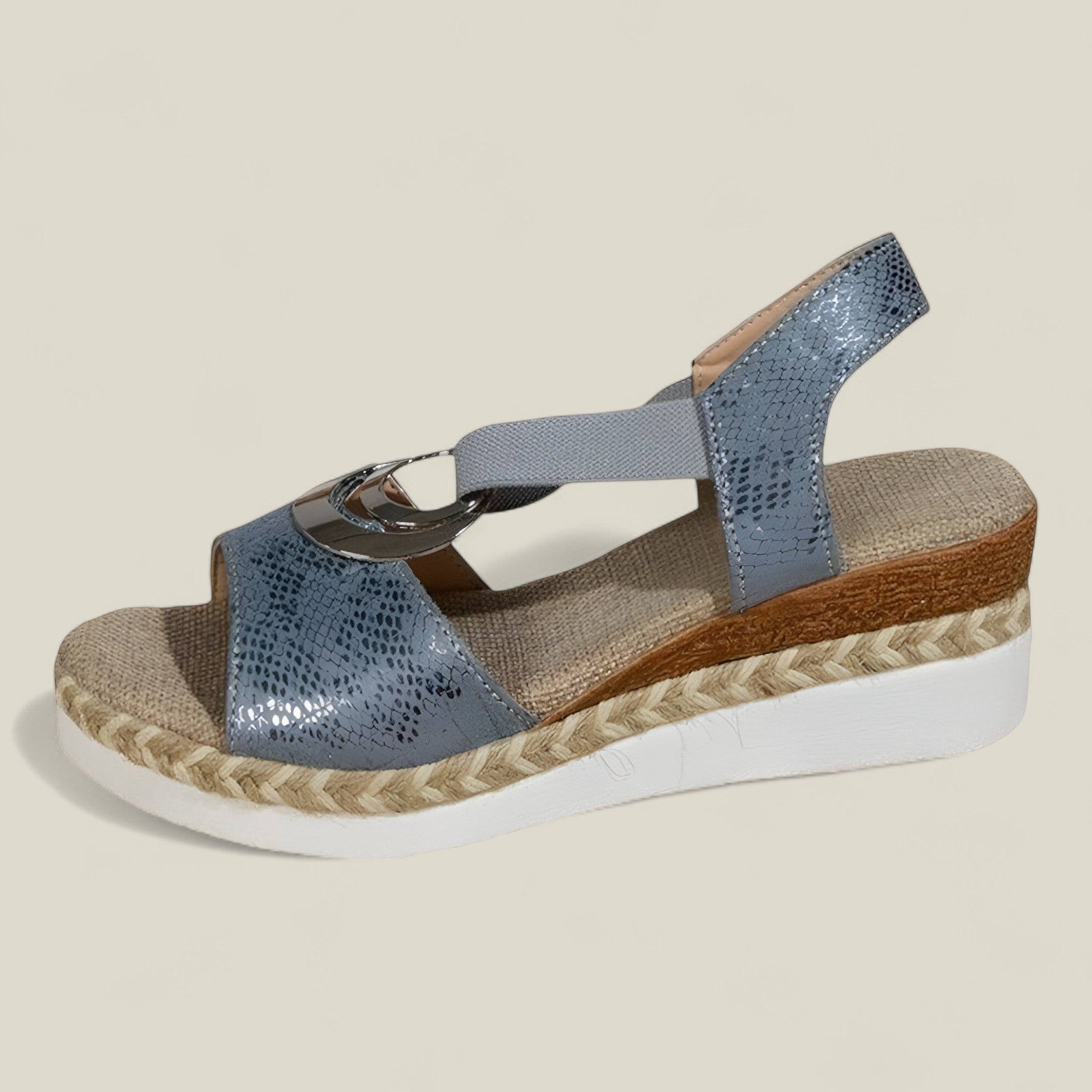 Athisa | Sandales compensées – Vintage et légères