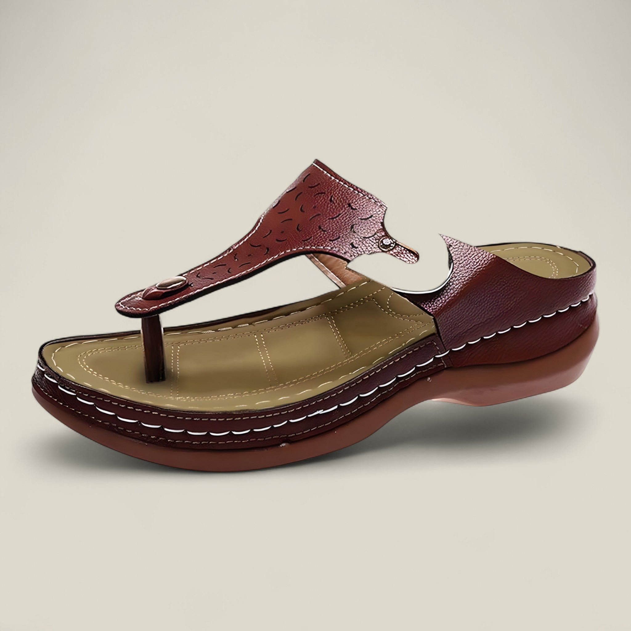 Aisa | Sandales plates – Élégantes et confortables