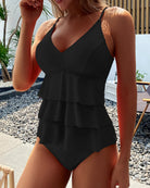 Sarah | Eleganter Badeanzug mit stilvollen Rüschen für einen besonderen Look - Roborro