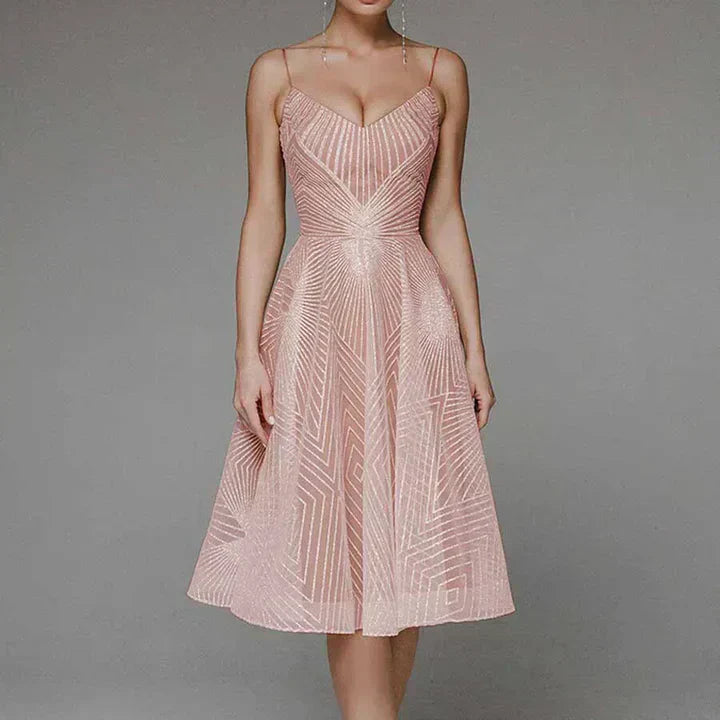 Women's Sophisticated Cocktail Dress with Timeless Elegance