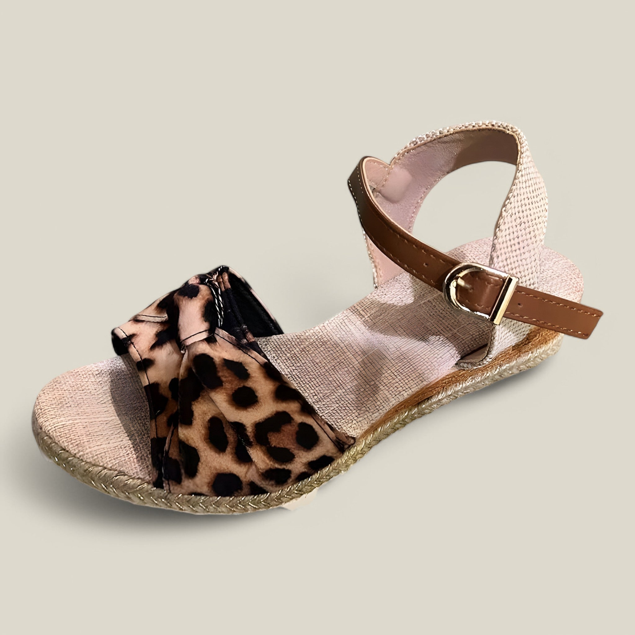 Yasmine | Sandales compensées - Tendance et respirant