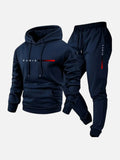 Cozy Thermal Fleece Logo Hoodie Set – Warmth, Comfort, and Style