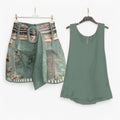 Women's Sleeveless Two-piece Set