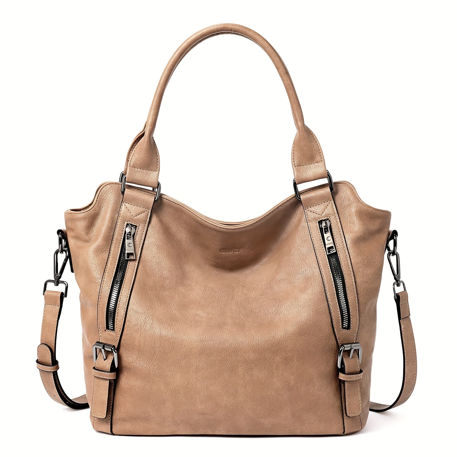 Andrea: Timeless Classic Shoulder Bag Leather Red | Cow Clothing