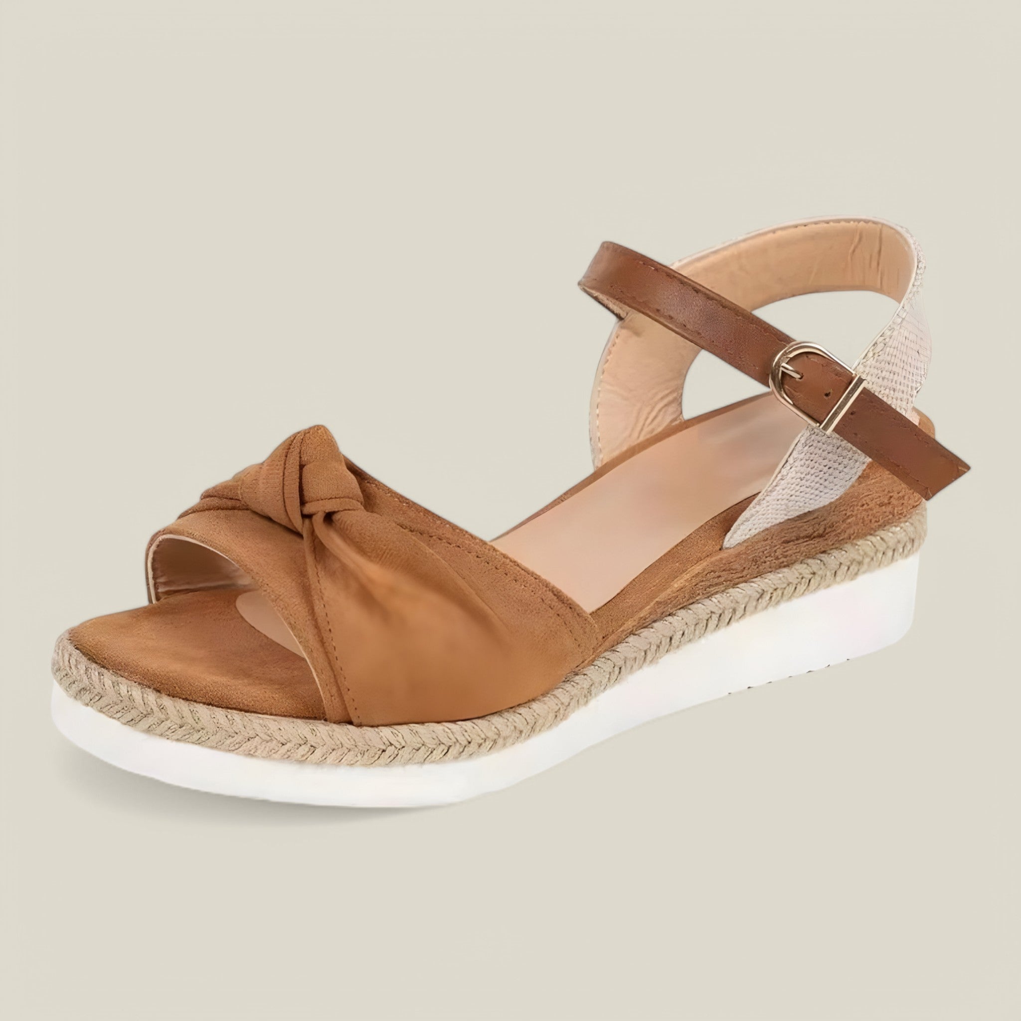 Yasmine | Sandales compensées - Tendance et respirant