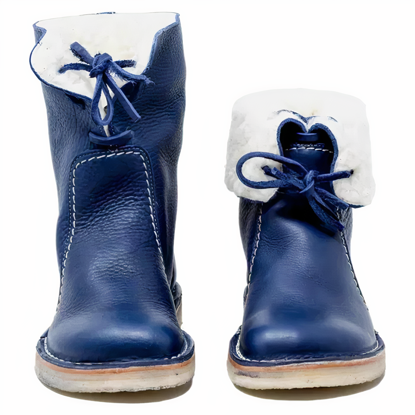 Elegant Women's Casual Leather Mid-Calf Boots for Everyday Style and Comfort