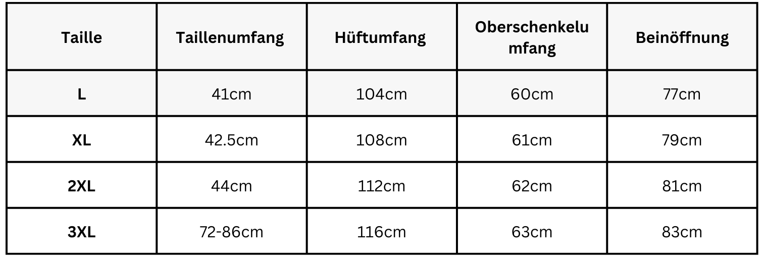 Size Guide