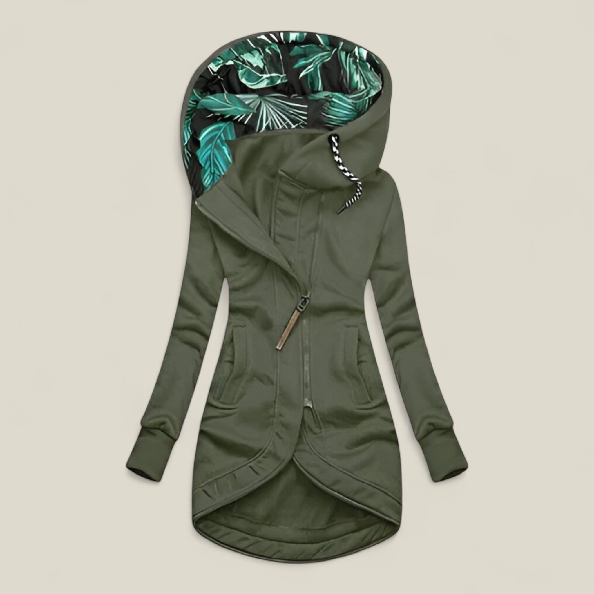 Amaya | Manteau Hiver Femme Élégant Avec Capuche