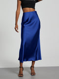 Women's Asymmetrical Wrap Loungewear Skirt: Effortless Style & Cozy