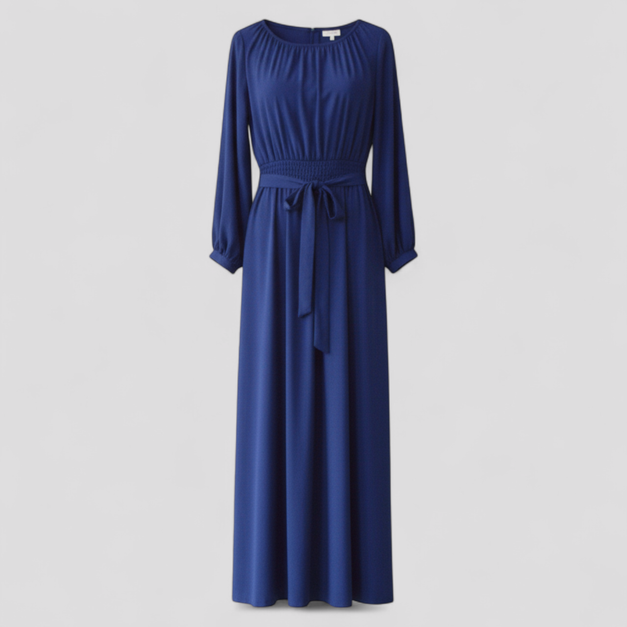 Chic Belted Maxi Dress