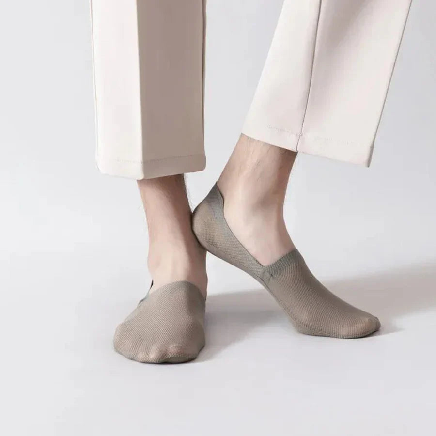 No-Show Breathable Anti-Slip Socks for All-Day Comfort