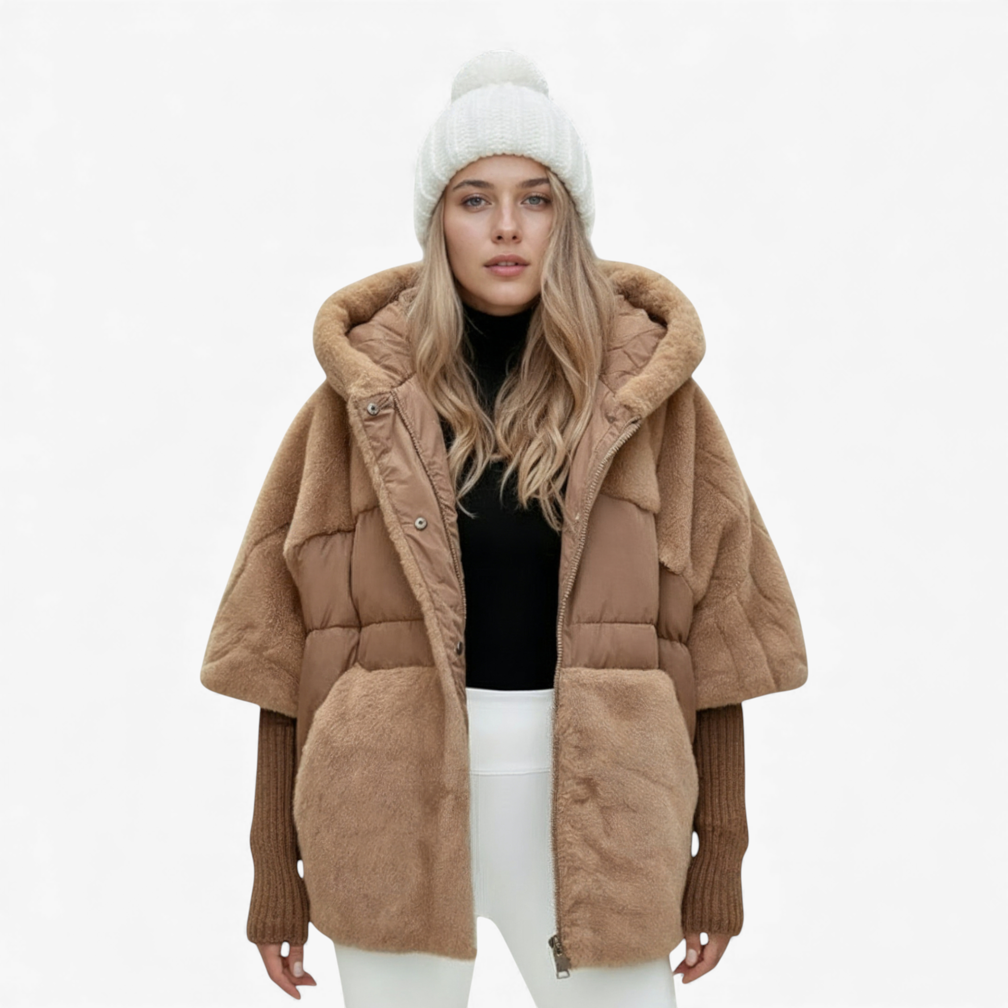 Women's Oversized Hooded Long Coat