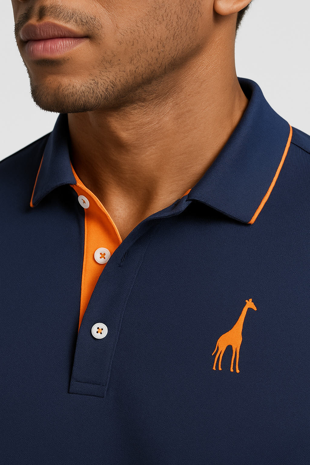 Nathan | Polo en Coton Brodé