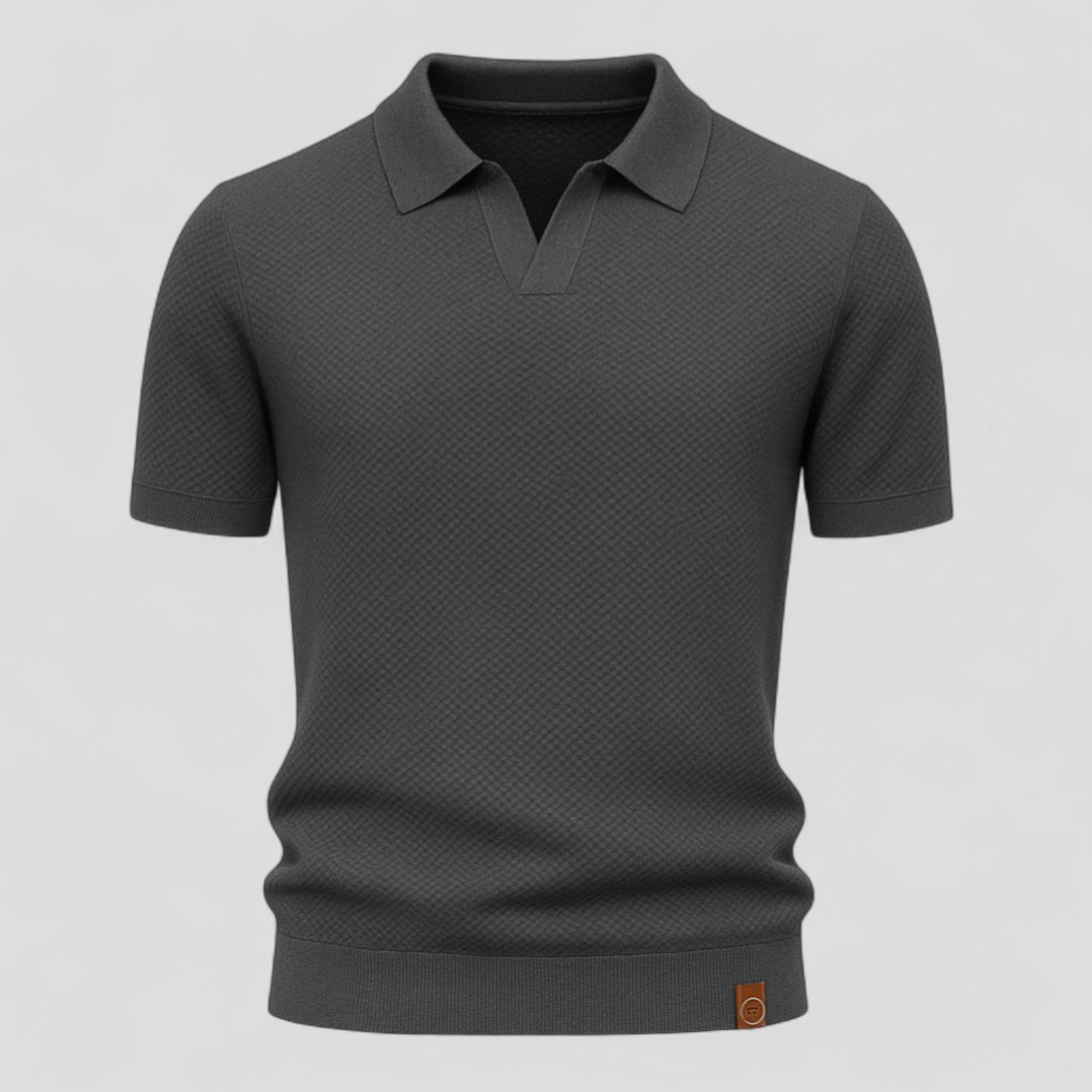 Rico Men's Short-Sleeve Polo Shirt — Structured Fit, Timeless Elegance