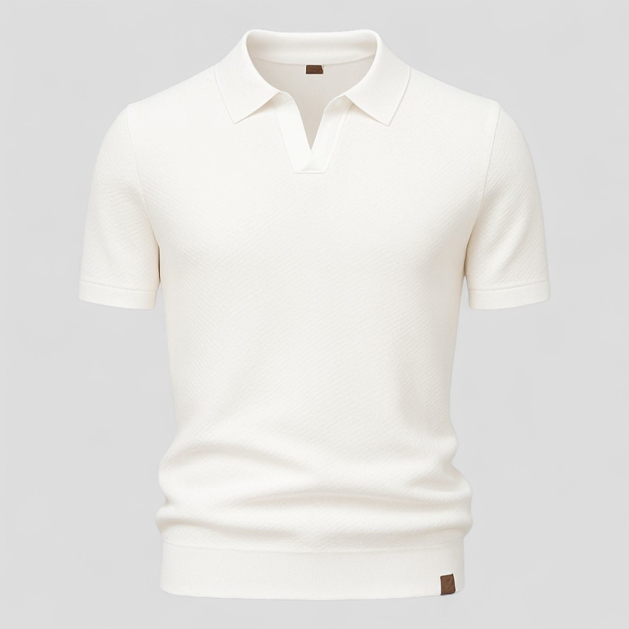 Rico Men's Short-Sleeve Polo Shirt — Structured Fit, Timeless Elegance