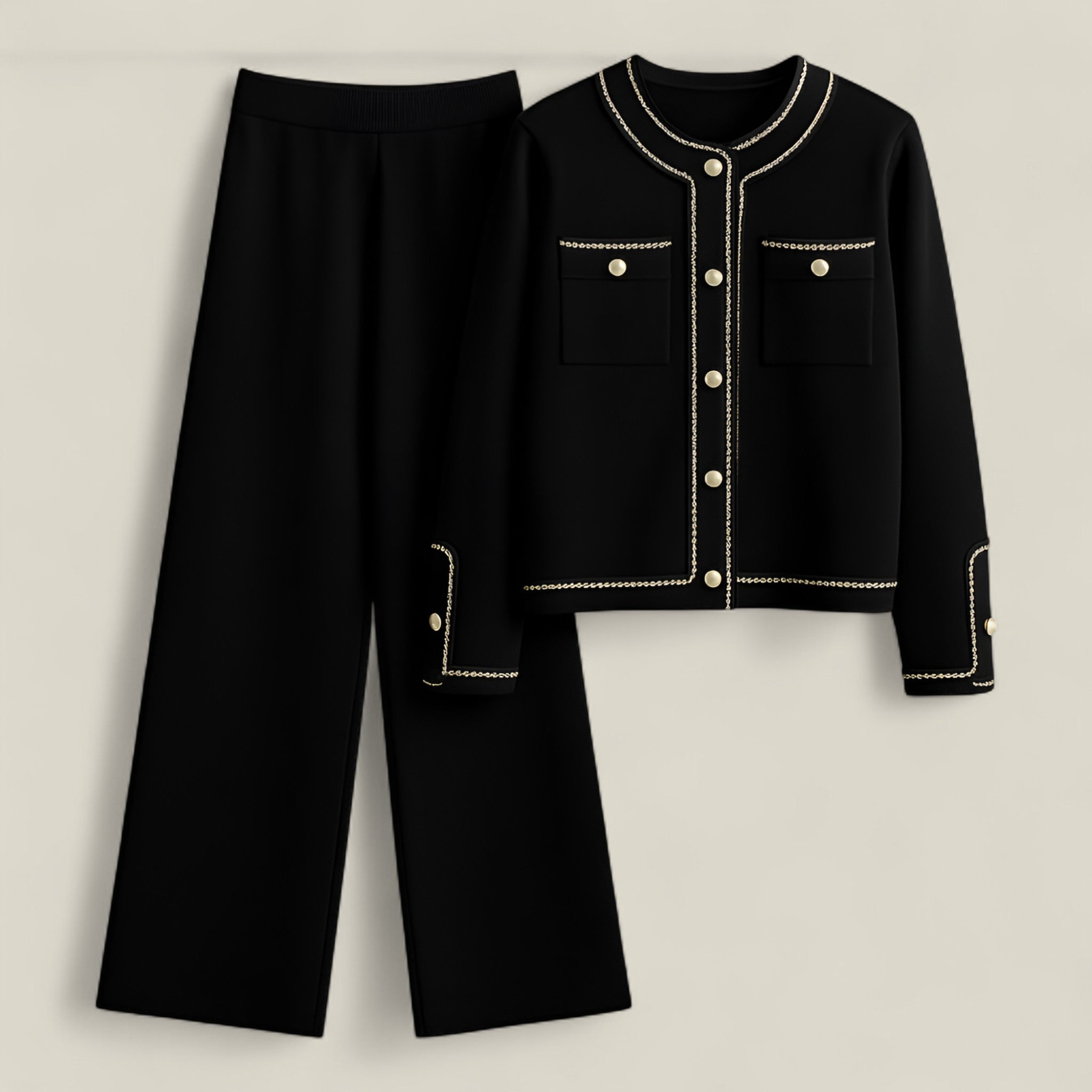 Thyra | Ensemble tricoté assorti - Confortable et tendance