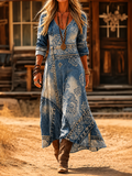 Selene | Bohemian Autumn Dress