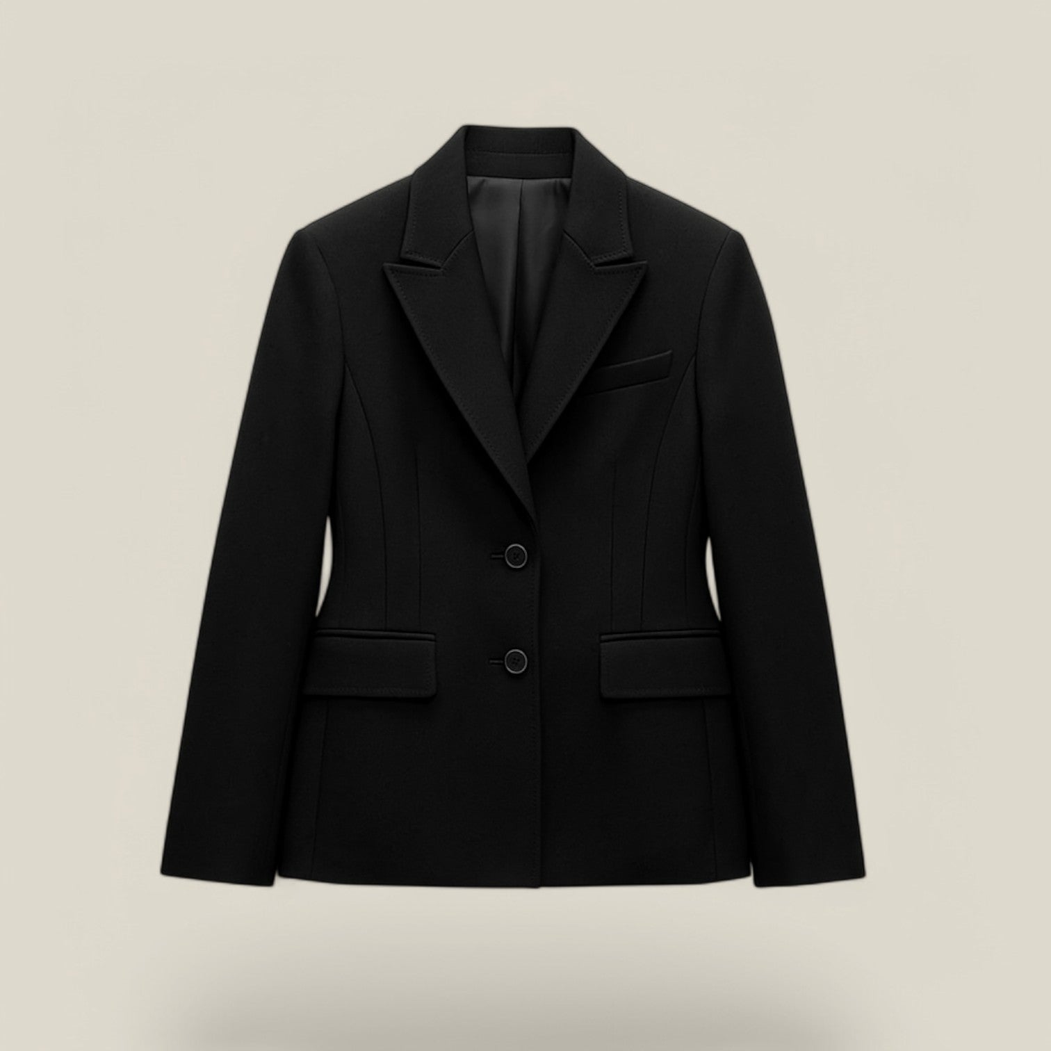 Delphine | Blazer de bureau à un bouton – Élégance moderne