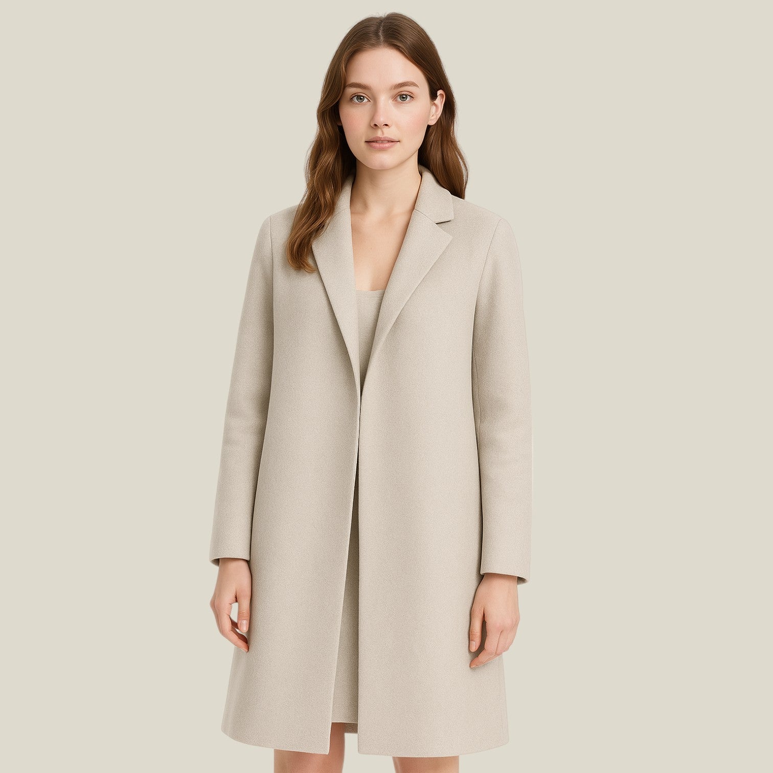 Noémie | Tricot long chic – Toucher féminin, sensation douillette