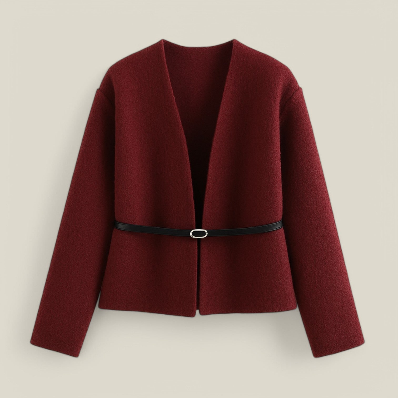Aiah | Veste à col en V - Féminine, fluide et flatteuse