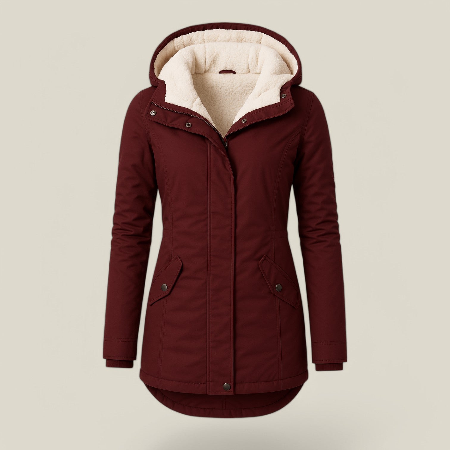 Eléa | Parka à capuche - Chaleur et style pour les jours froids