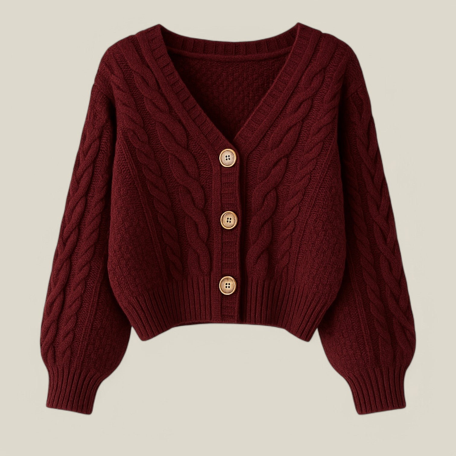 Roan | Manteau en maille élégant - Élégant et pratique pour l'hiver