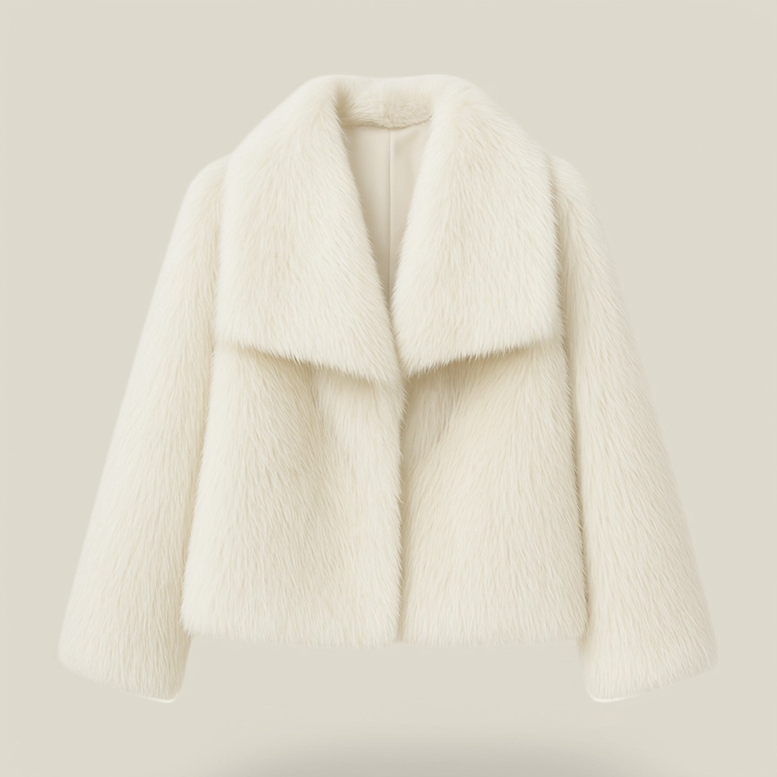 Mica | Manteau Décontracté en Fourrure - Style & Chaleur Réunis