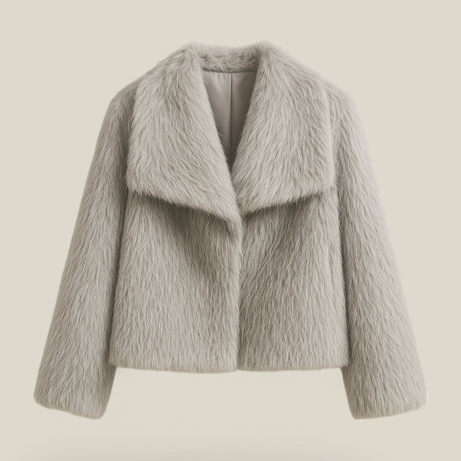 Mica | Manteau Décontracté en Fourrure - Style & Chaleur Réunis