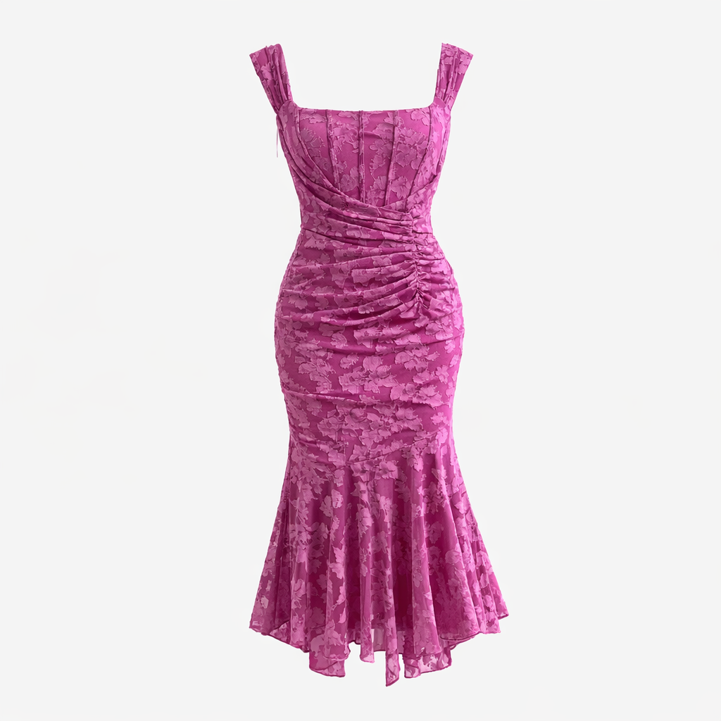 Clara | Midi dress with an elegant and flattering fit