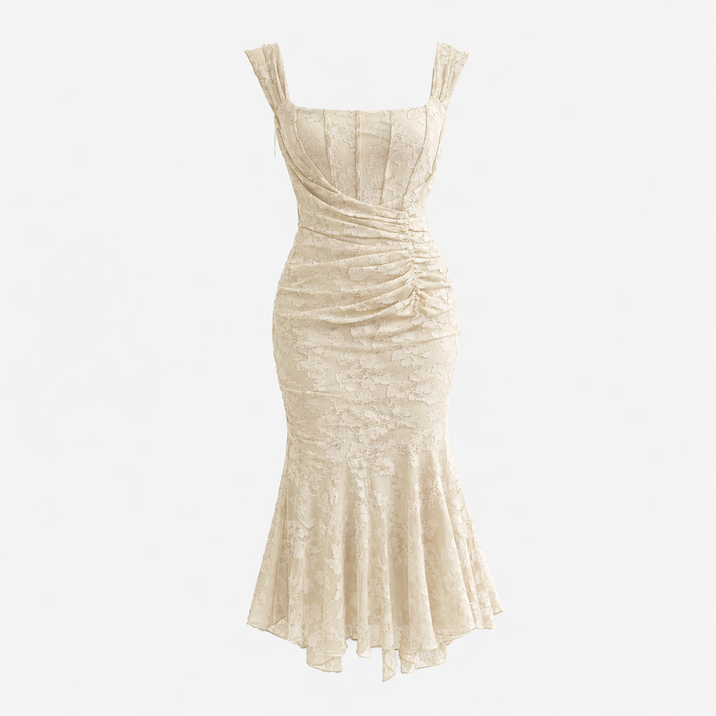 Clara | Midi dress with an elegant and flattering fit