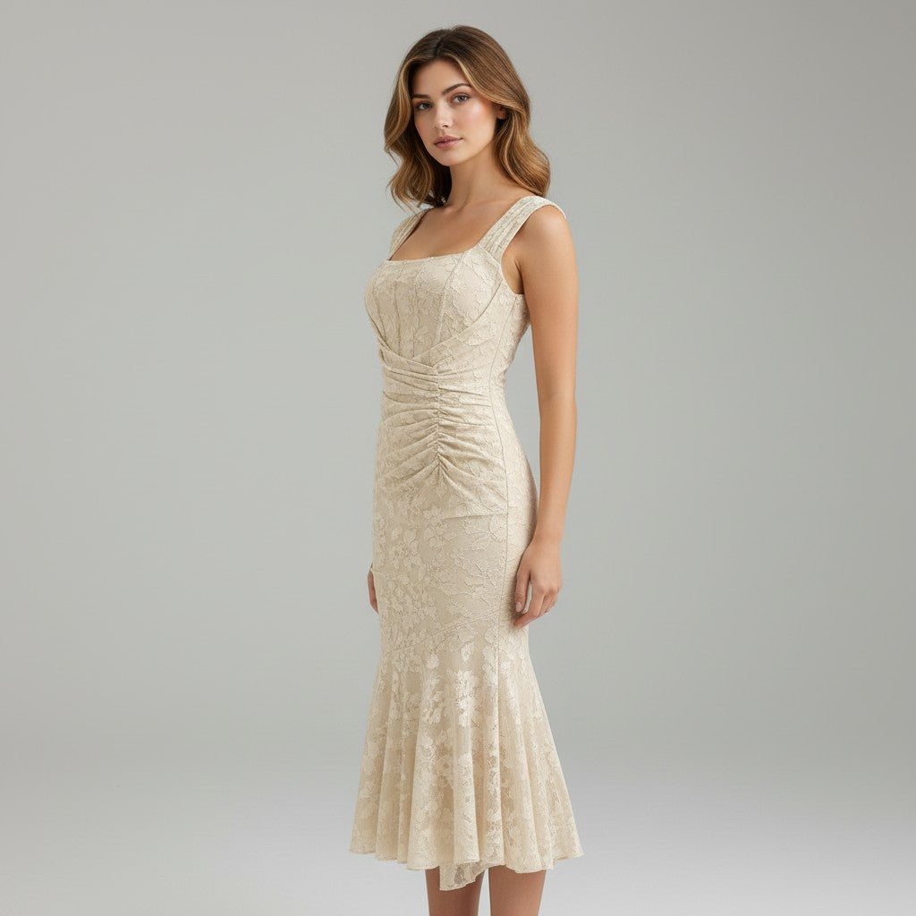 Clara | Midi dress with an elegant and flattering fit
