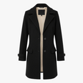 Women's Elegant Winter Jacket - Sleek, Cozy and Sophisticated
