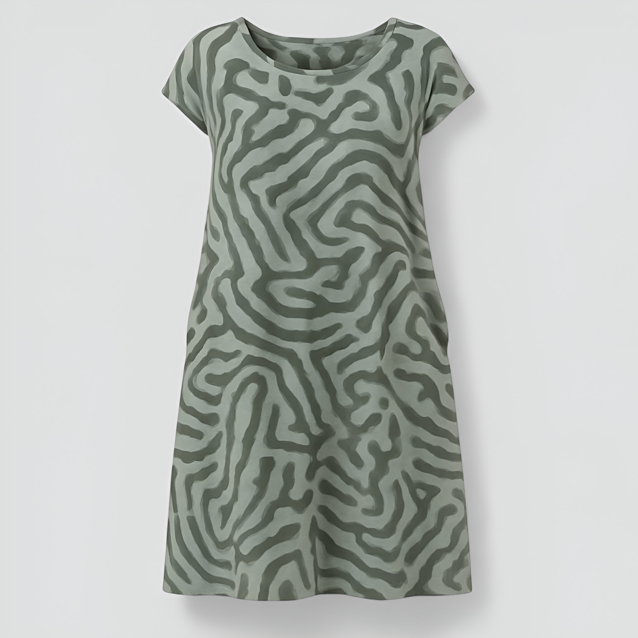 Women's Summer A-Line Dress - Flattering Silhouette, Lightweight & Breathable