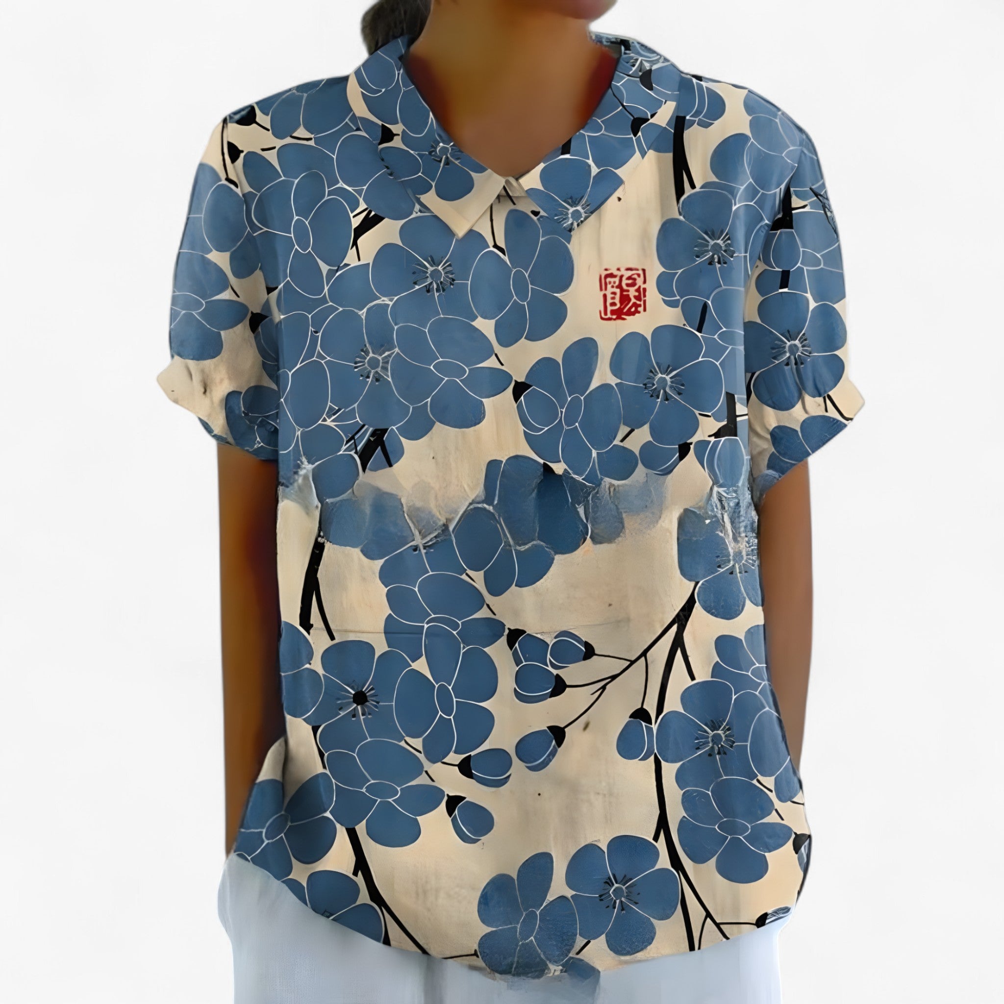 Bold Graphic Print Shirt
