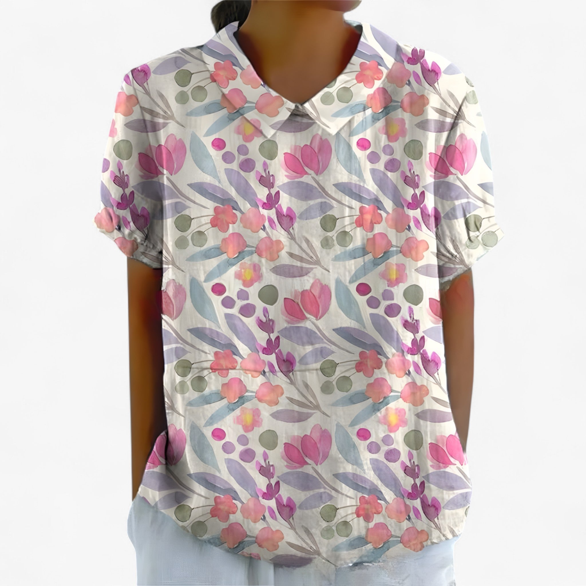 Bold Graphic Print Shirt